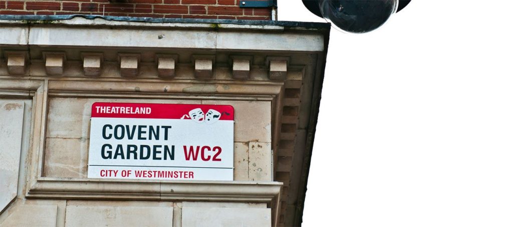 Covent Garden Street sign