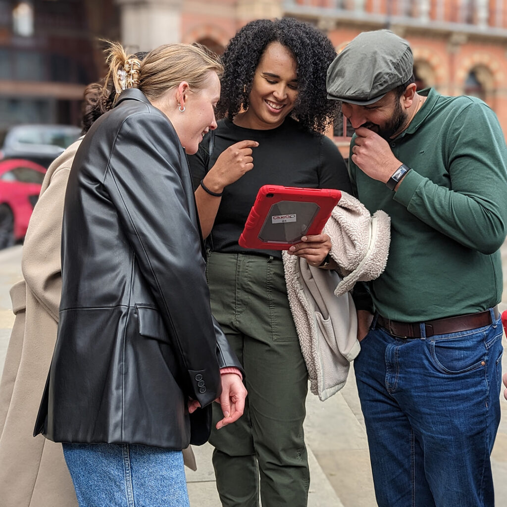 Traitors themed treasure hunt team building by ClueGO